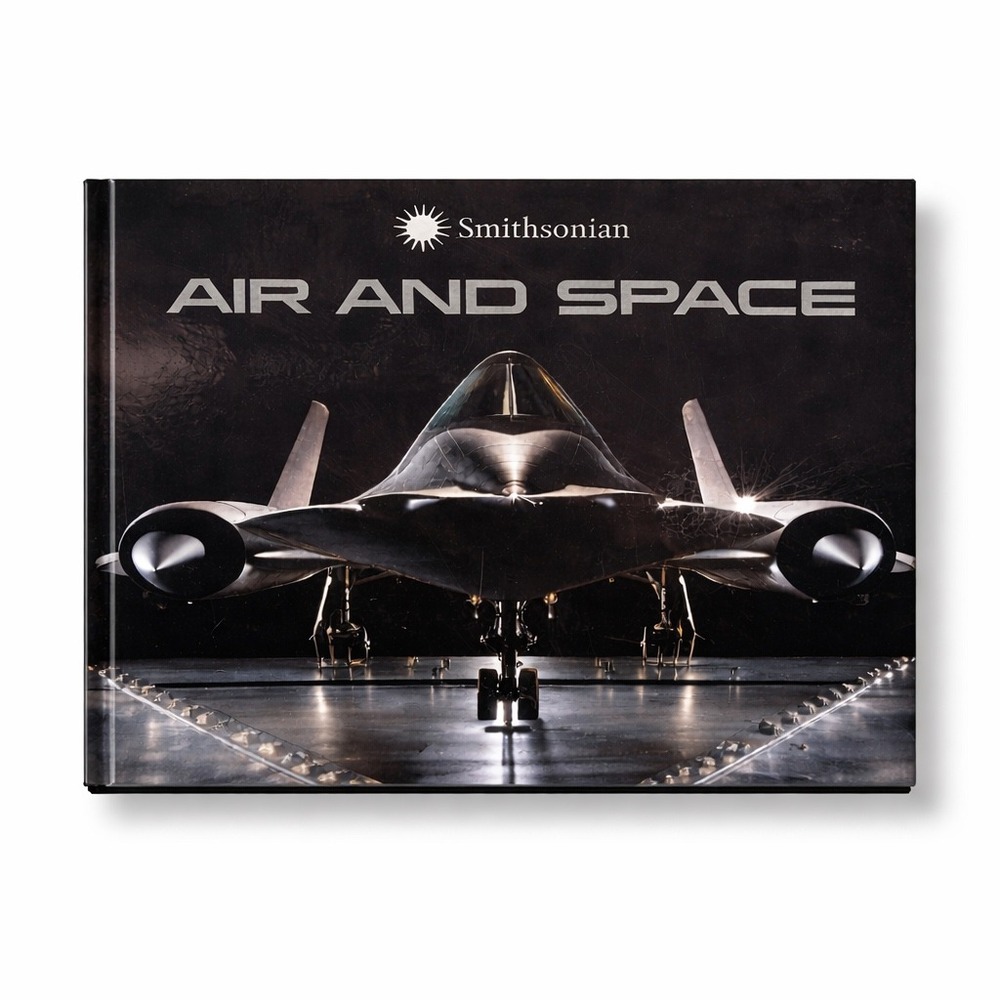 Smithsonian Air and Space Book Hardcover Illustrated Spacecraft NASA EUC